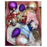 assorted Christmas ornaments box included