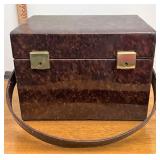 Brown travel case