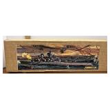USS Missouri battleship model kit