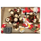 Assorted Christmas ornaments