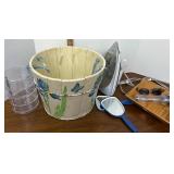 Painted bucket and more