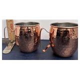 Moscow Mule mugs