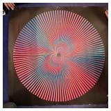 Psychedelic blacklight poster