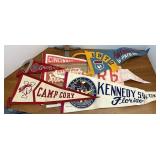 pennants including Cincinnati and ohio state