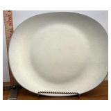 Mid century pottery platter
