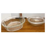 Pyrex glass dishes