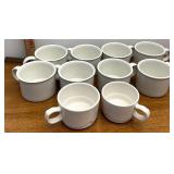 white coffee mugs