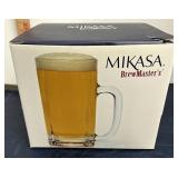 NIB beer mugs