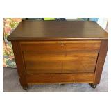 wooden chest