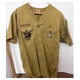 1940s Boy Scout uniform shirt with eagle scout
