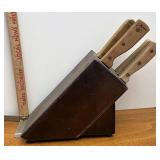knife block matching set