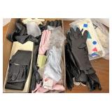 Large lot of gloves