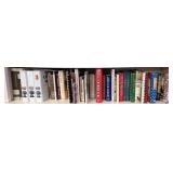 Shelf of cookbooks
