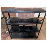 Metal shelf
