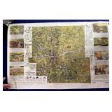 Muskingum county commemorative map