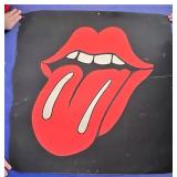 Rolling Stones blacklight poster