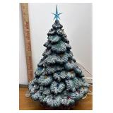 ceramic light up tree