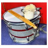 Ludwig silver sparkle field drum