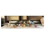 Plastic model birds
