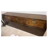 King size headboard with storage and bedframe
