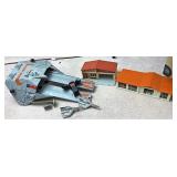 Vintage hot wheels track and accessories