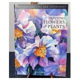 Painting flowers and plants book