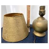 Pottery lamp