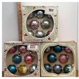 assorted vintage Christmas ornaments