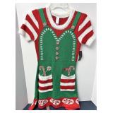 Size small Christmas sweater dress