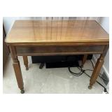 wooden table