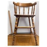 Wooden highchair