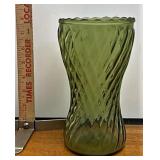 Green vase
