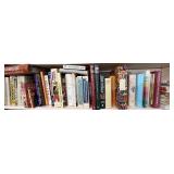 Shelf of cookbooks
