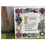 Cub Scout promise tile