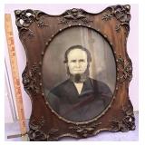 Framed portrait