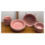 pink fiesta ware