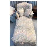 chase lounge with two pillows