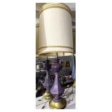 dark purple lamp
