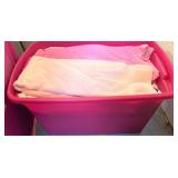 Large tote of towels