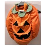 baby, pumpkin costume