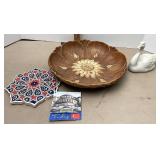 turkey trivet bowl and more