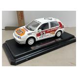 die cast volkswagen golf ralley car