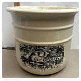 Y bridge city of Zanesville Leslie Cope crock
