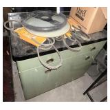 Cabinet and contents