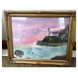 Light house painting