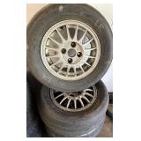 13" Ronal 4 Lug rims set of four