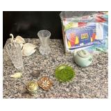 Glassware yard flags and more