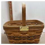Bob Hope Longaberger basket 1st edition