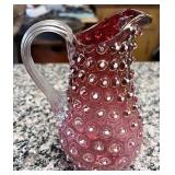 Hobnail vase