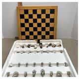 metal chess set